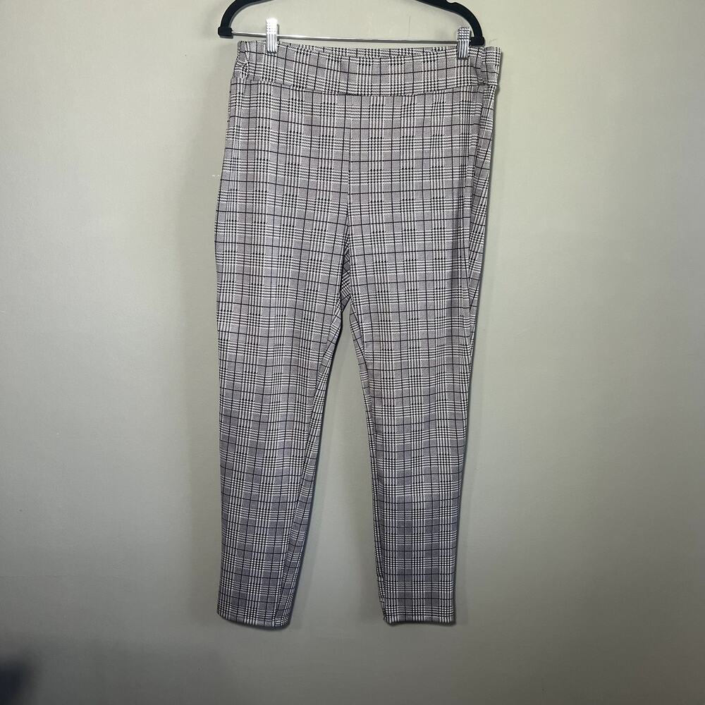 Super Comfy Business Casual Office Travel Pull-On Skinny Stretch Pants, Size XL